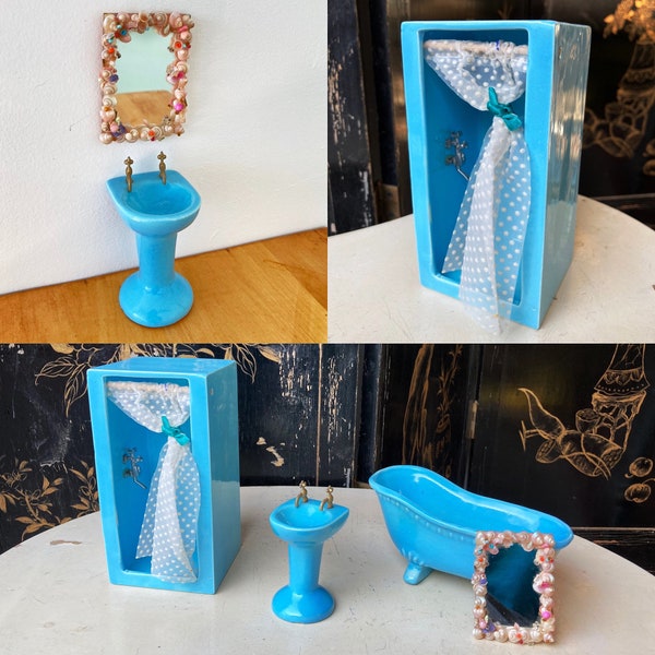 Dollhouse Bathroom Etsy