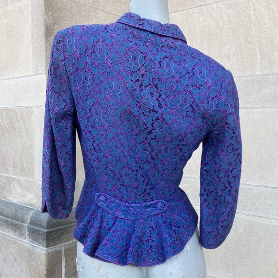 Vintage 50s Paul Sachs Original Lavender Purple a… - image 2