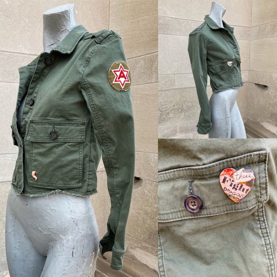 Vintage Remake - Short Military Jacket