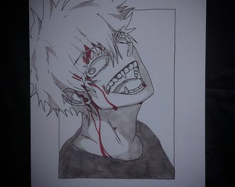 gojo satoru anime art print jujutsu kaisen wall decor