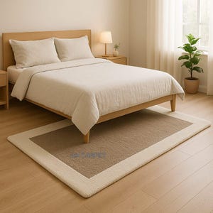 Luxury Hand tufted  grey wool rug Modern Minimalist living room carpet Eco friendly Soft Floor Mat for home Decor