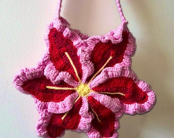Bolso de hombro Lily de crochet personalizado