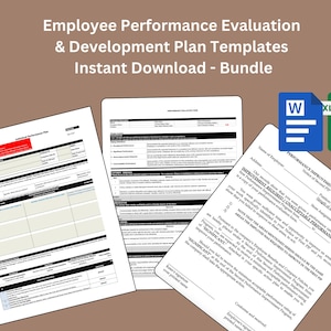 Employee Performance Evaluation | Employee Performance Evaluation Form | Performance Review | Employee Appraisal | Career development