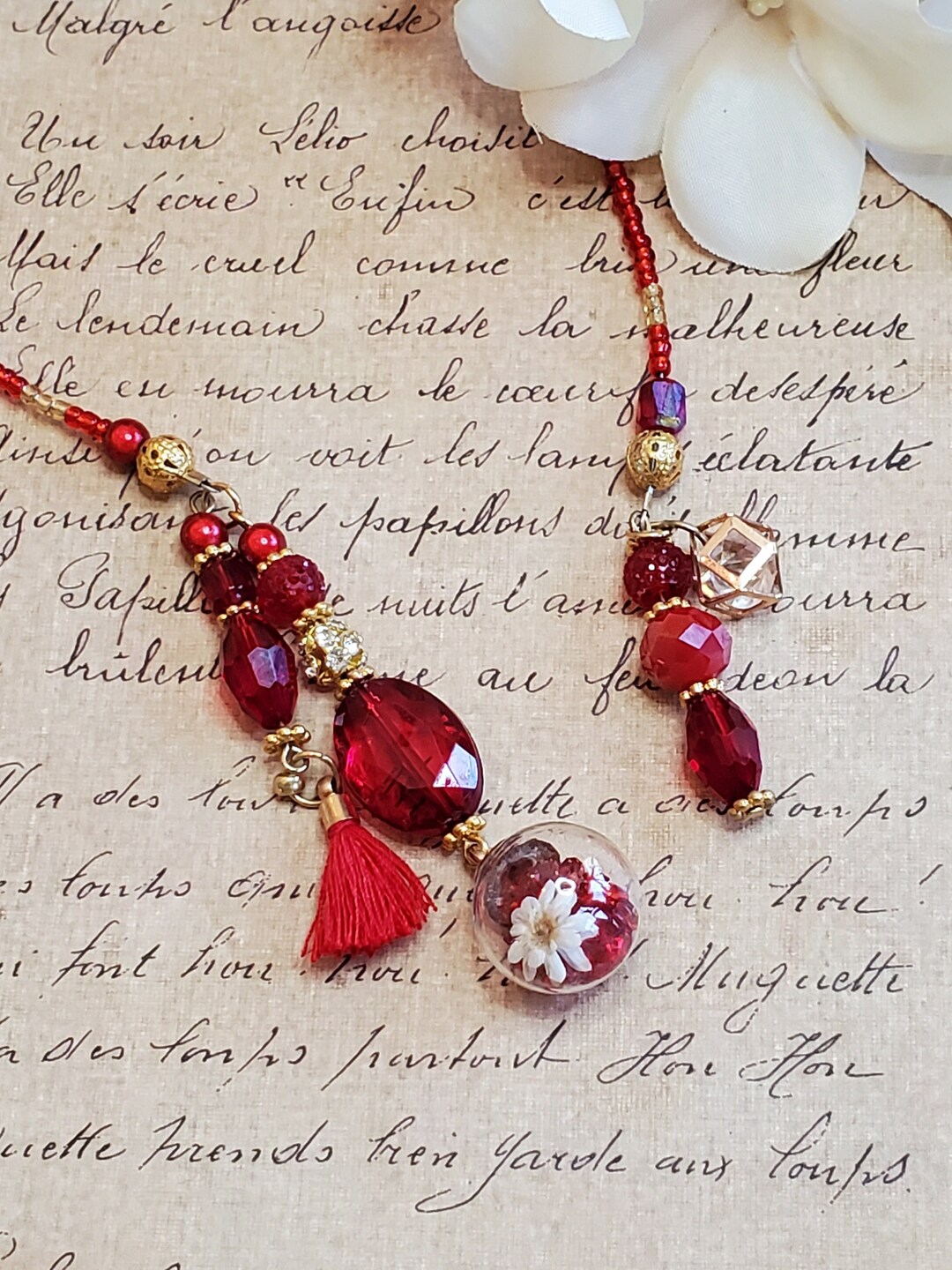 Beaded Bookmark, Book Thong, Book Jewelry, Bookish Gift, Reader Gift ...