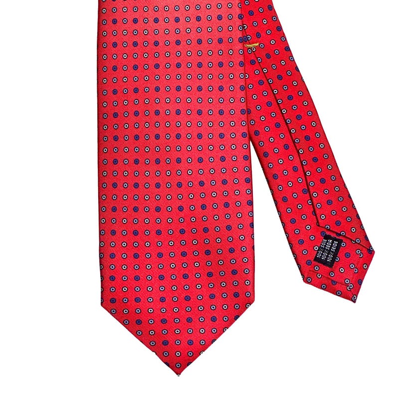 TigerTie - Corbata De Seda De Diseño Estrecho Con Estampado De