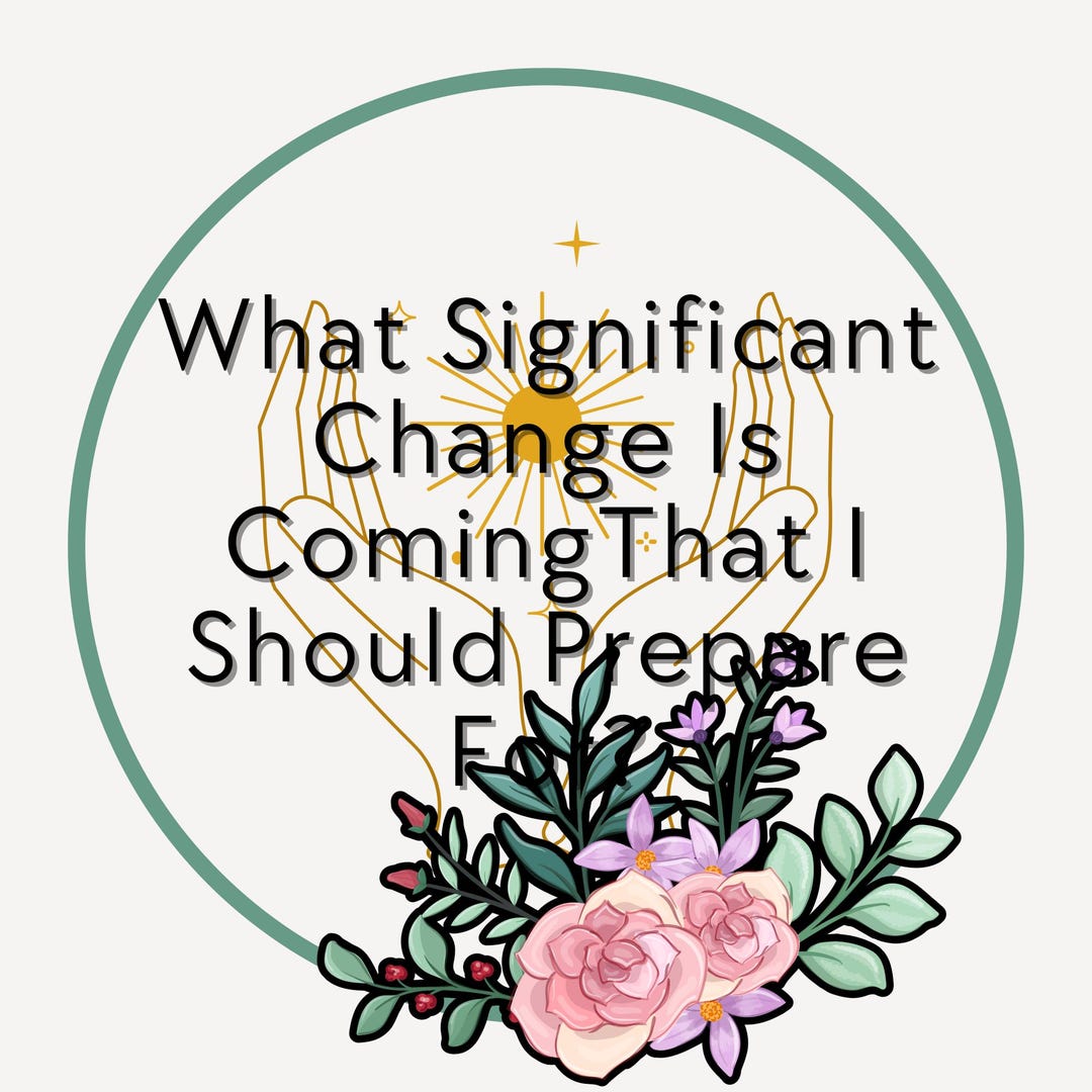 Do Significant Change Detailed Tarot Reading | Significant Life Change - Etsy