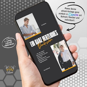 Muchas gracias – Tarjeta electrónica de confirmación, tarjeta de agradecimiento digital, plantilla Canva personalizable, descarga instantánea