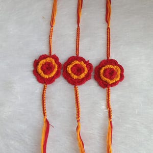 Handmade Rakhi Bracelet: Traditional Indian Raksha Bandhan Gift