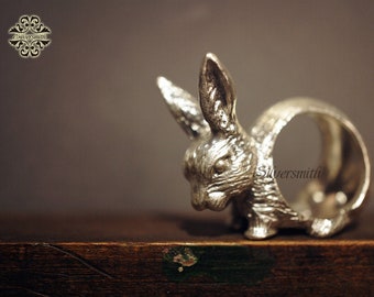 Bunny 925 Sterling Silver Ring