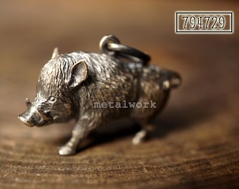 イノシシの牙ペンダント – 強さ、保護、勇気のお守り - Etsy 日本