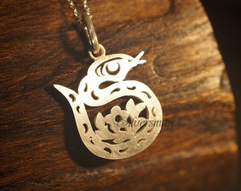 Chinese Zodiac - Snake 925 Sterling Silver Pendant