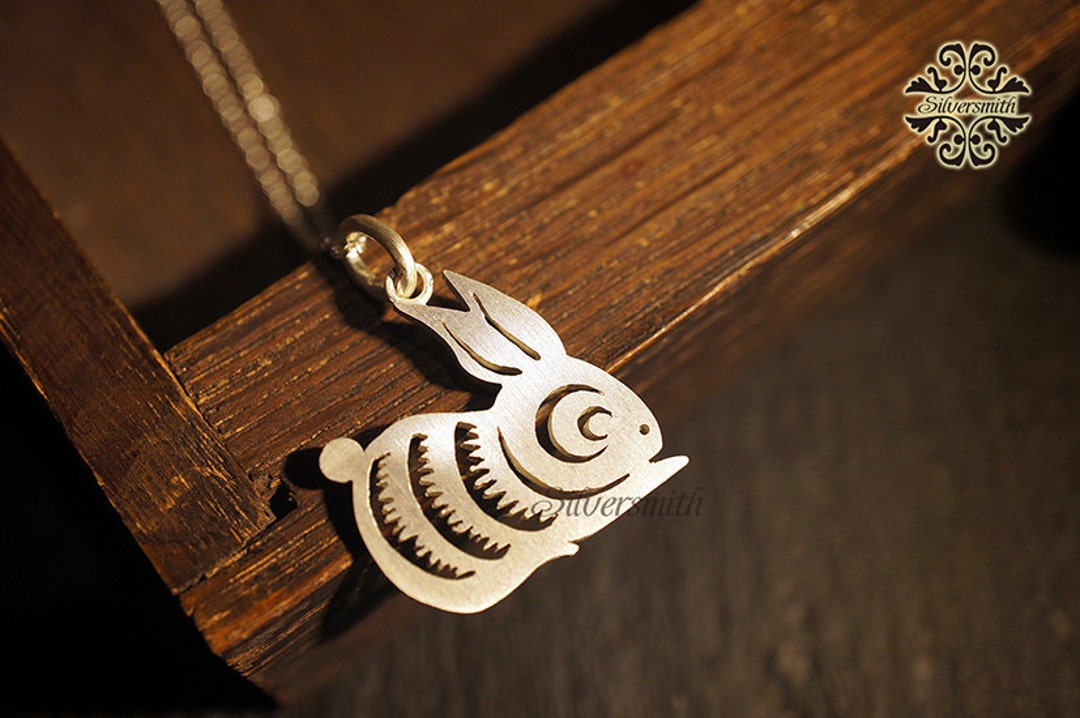 Chinese Zodiac - Rabbit 925 Sterling Silver Pendant - Etsy