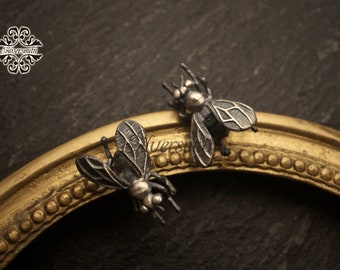 Fly 925 Silver Stud Earrings