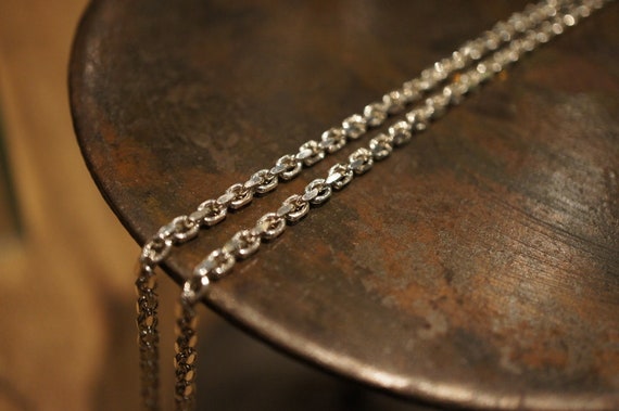32 Inches 925 Sterling Silver Cable Chain (type 5) - Etsy Canada
