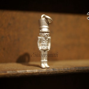The 925 Sterling Silver Nutcracker Pendant