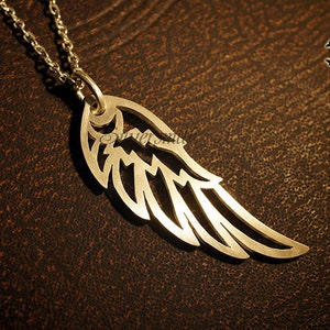 Icarus Wing 925 Sterling Silver Pendant