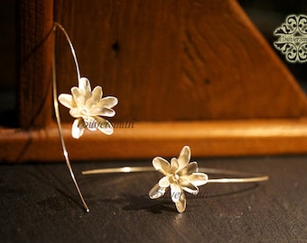 Orecchini in argento sterling 925 Jasmine
