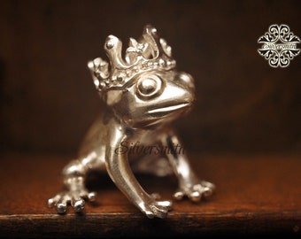 Frog Prince 925 Sterling Silver pendant