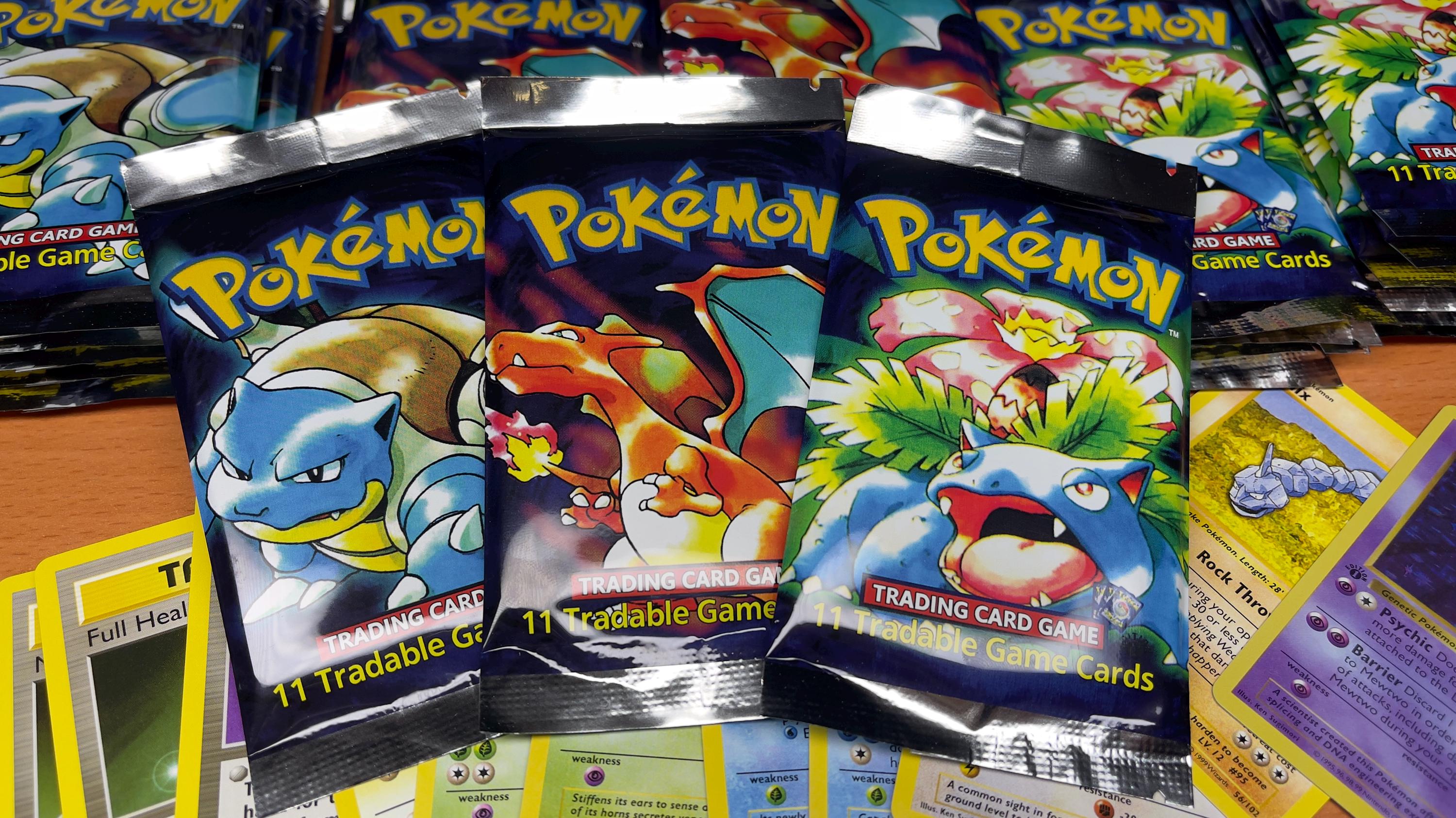 old pokemon card booster packs Pokémon Base Set Booster Pack (proxy) – 11 Cards | Vintage 90s Style Pack |  Pokémon Gift for Collectors