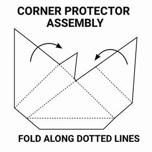 Yes, tha is not  how t he files looks, that was done to keep people from taking it.Excited to share the latest addition to my #etsy shop: Make your very own cardboard corner protectors. You printed a poster, now make your corner protectors from scrap cardboard and save money. https://etsy.me/3ItNhET #scrapbooking #cornerprotector #cornerguard #digitalfiledigital #digitalfiletomake #cornerprotectors #protectorcorner #cornersprotector #diycornerprotector