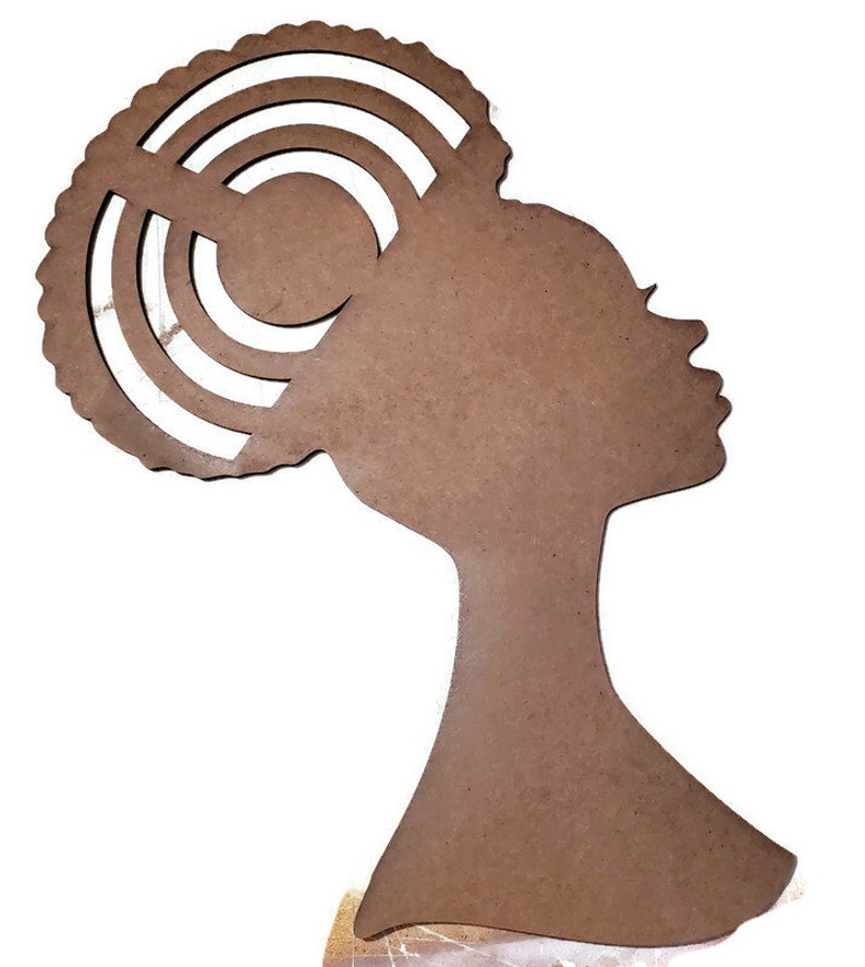 Face-Fro_WHR- A popular seller!  Make a homemade wreath,  home door wreath, wood door wreath diva head scarve silhouettes, welcome wreath for the front door, wreath Xmas, head sculpture,   silhouettes, wood sign, diva-silhouette wooden dolls heads