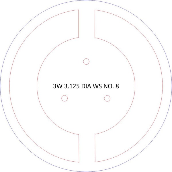 Wick Centering Template Etsy