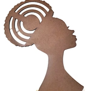 Diva silhouettes head, with hair rails for head dressings, wraps head wraps diva headbands head scarf. A popular seller!  Make a homemade wreath,  home door wreath, wood door wreath diva head scarves silhouettes, welcome wreath for the front door