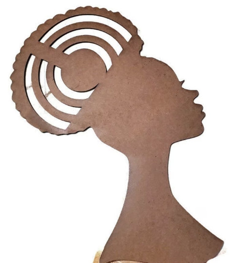 Diva silhouettes head, with hair rails for head dressings, wraps head wraps diva headbands head scarf. A popular seller!  Make a homemade wreath,  home door wreath, wood door wreath diva head scarves silhouettes, welcome wreath for the front door