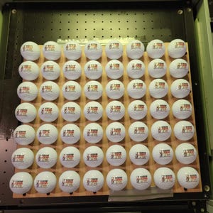 Scale your production with pinpoint accuracy. This professional-grade digital template is engineered for high-volume customization, allowing you to align and print 4.5 dozen (54) golf balls in a single pass.
·
Designed for efficiency and precision, this file eliminates guesswork and reduces costly misprints. Whether you are running a boutique shop or a high-capacity production line, this template is the key to consistent, professional results.