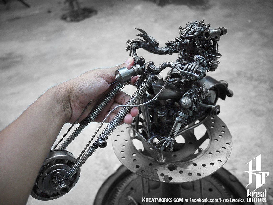 Metal Hunter Rider : Type II medium Item | Etsy