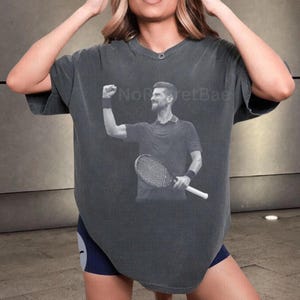 Vintage Novak Djokovic Comfort Colors Shirt Gift For Woman and Man Unisex T-Shirt