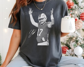 Vintage 90s Josh Allen Comfort Colors Shirt Gift For Woman and Man Unisex T-Shirt