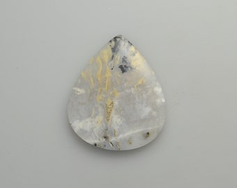 Plume Agate Cabochon