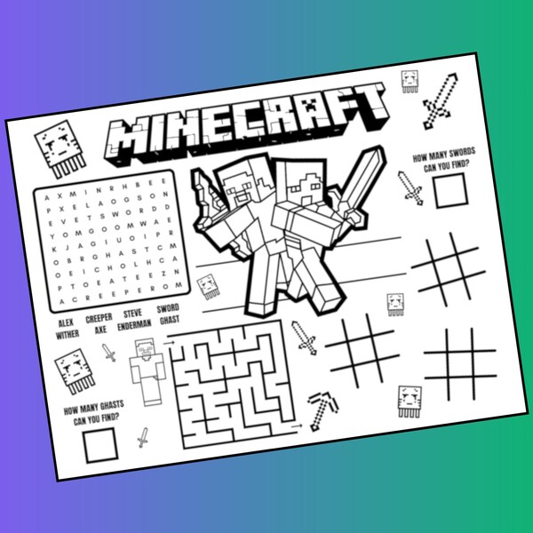 Minecraft - Etsy