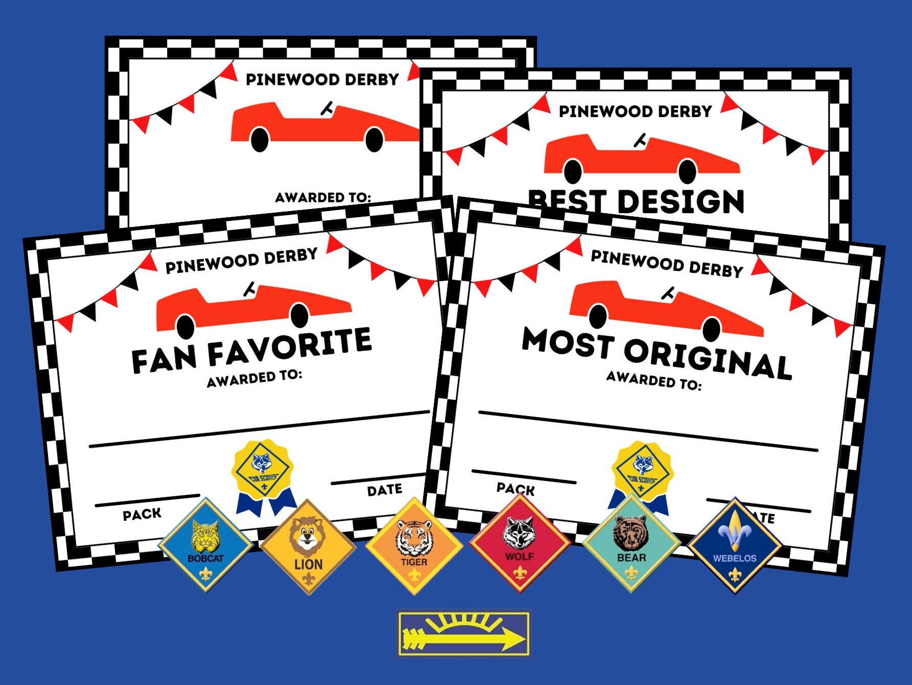 Pinewood Derby Archives - C&S Sports and Hobby