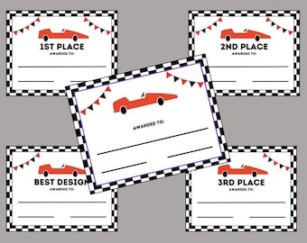 Certificados de carreras - Premios imprimibles - PDF