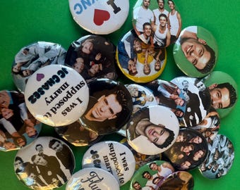 JC Chasez *Nsync Buttons | 90s Boy Band Pins | I Should Have Married JC Chasez | *Nsync Fan Gift | 1 Inch Pins