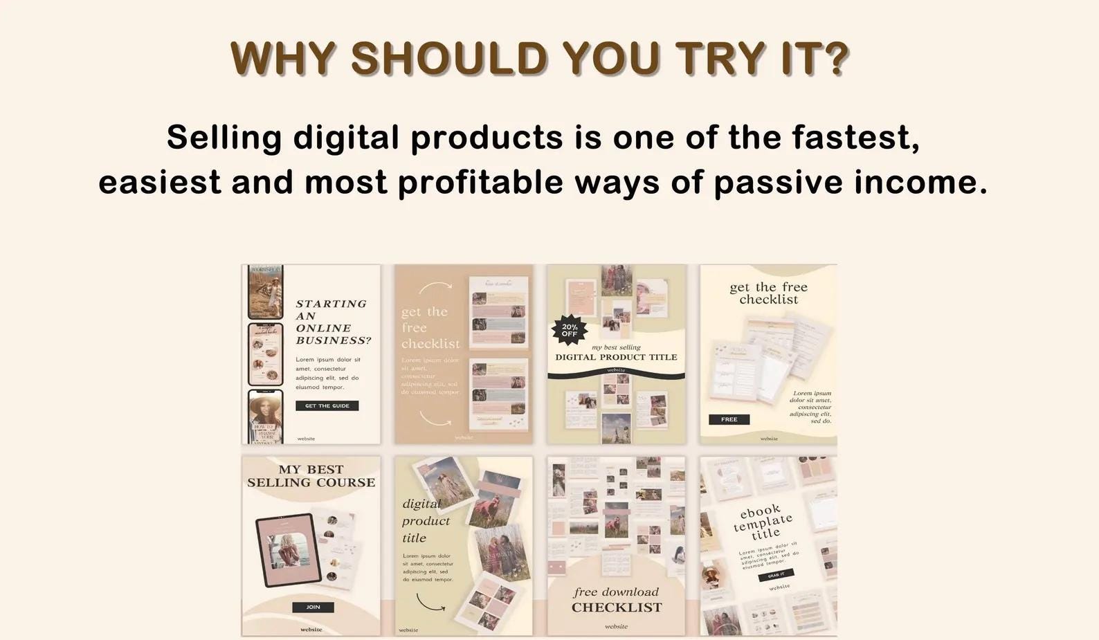 60 000 Digital Products Ideas 2025 Etsy Digital Downloads Passive