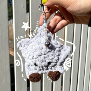 Crochet Star Keychain | Star Keychain | Crochet Jellycat Keychain | Crochet Amusable Keychain | Jellycat Keychain | Crochet Keychain
