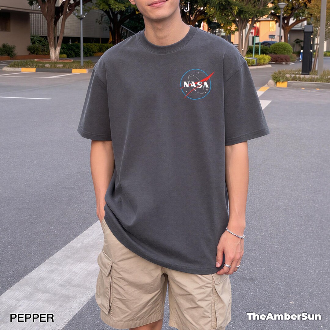 NASA Retro Astronaut Logo Tee – Vintage 90s Comfort Colors Shirt - Etsy