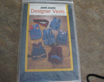 Designer Vests Pattern New by Junk-Jeans