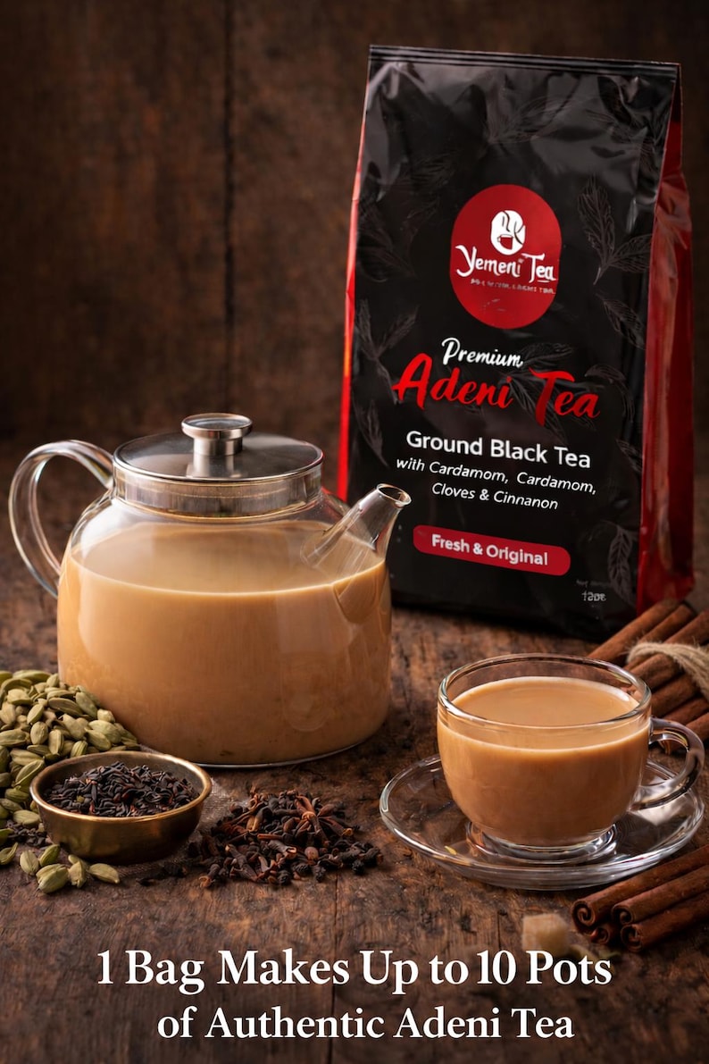 Yemeni Premium Adani/adeni Karak Tea Chai – Authentic Spiced Tea Blend ...