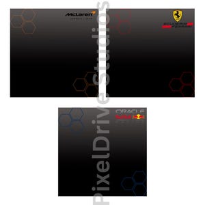 10 digitala konstdesigner för F1-team för Speed Champions Lego-displayram 2025 bild 2
