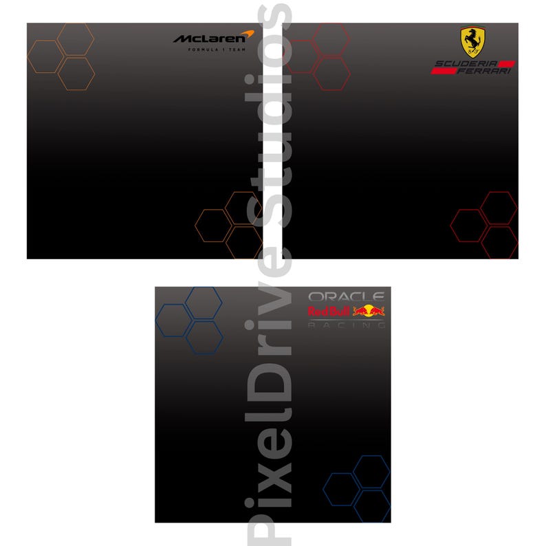 10 digitala konstdesigner för F1-team för Speed Champions Lego-displayram 2025 bild 2