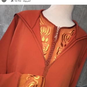 Jellaba with kaftan