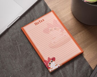Orange Kitty Note Pad: Fun Stationery for Cat Lovers Notebook for notes