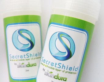 Zwei 2 oz Secret Shields, Hautbarrierebalsam, Friction Defense Stick, Chubrub Defense