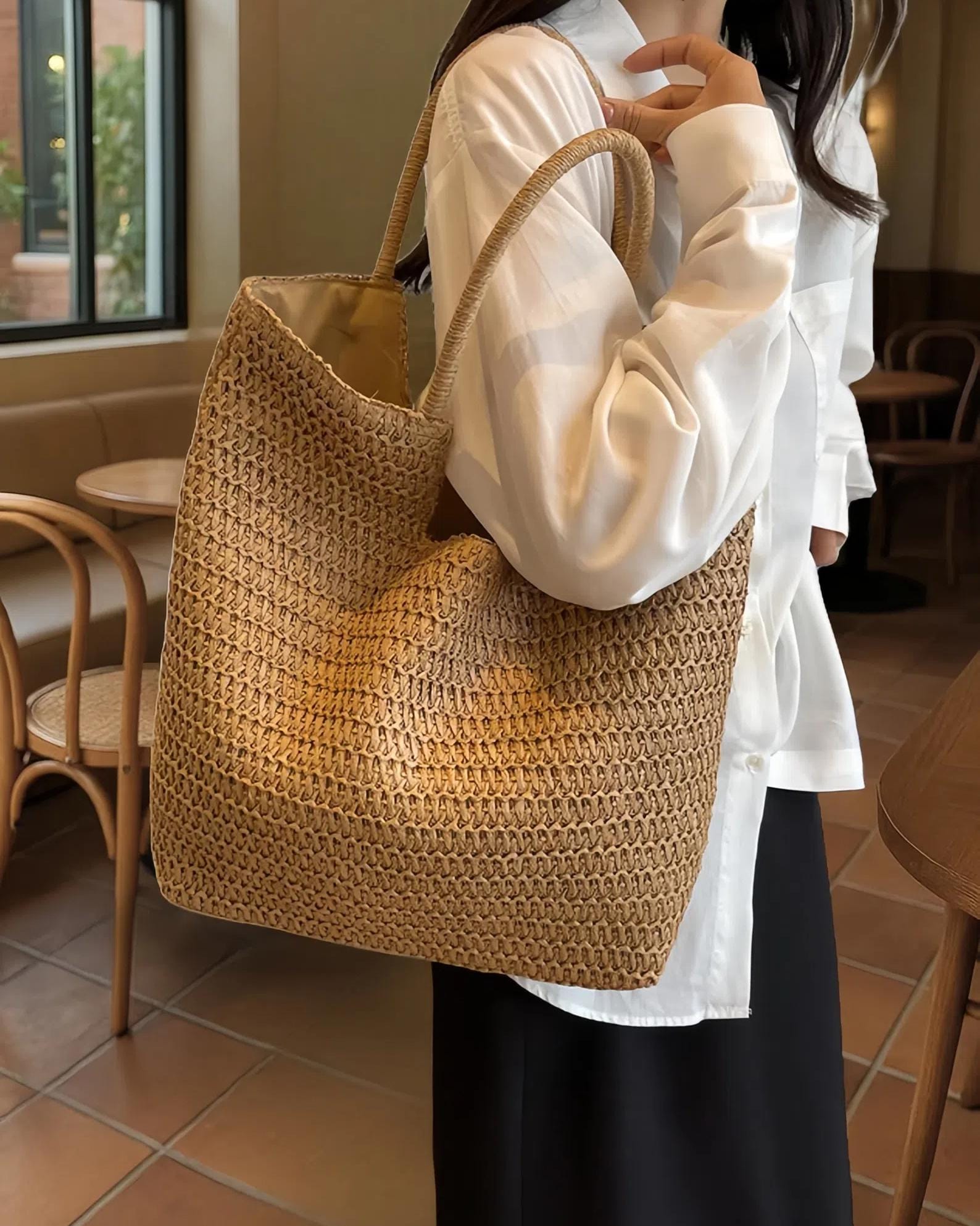 Prada Tasche Strand Prada Woven Bag