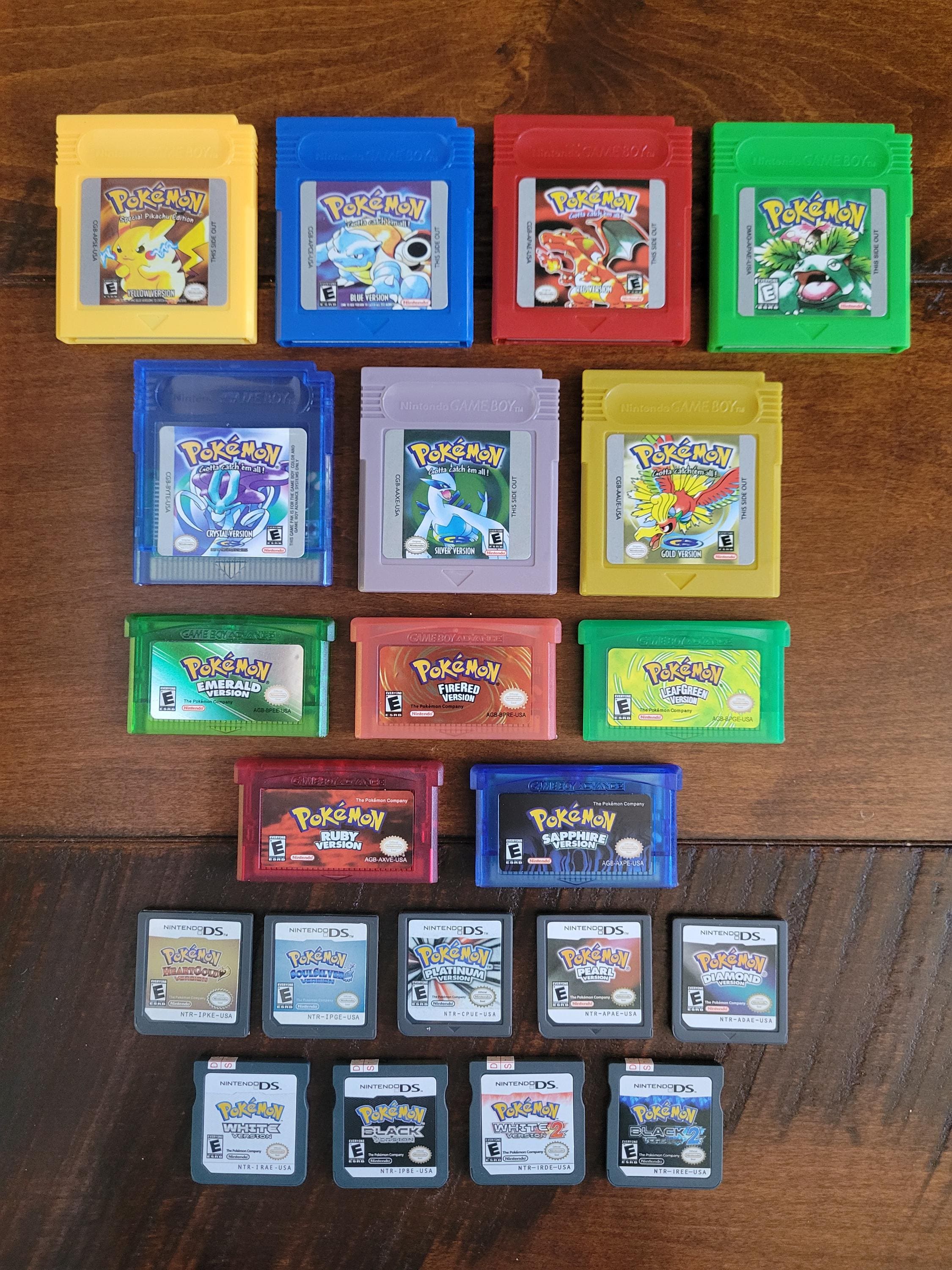 Best Pokemon All Gameboy Color Pokemon Games Pokemon (All Games