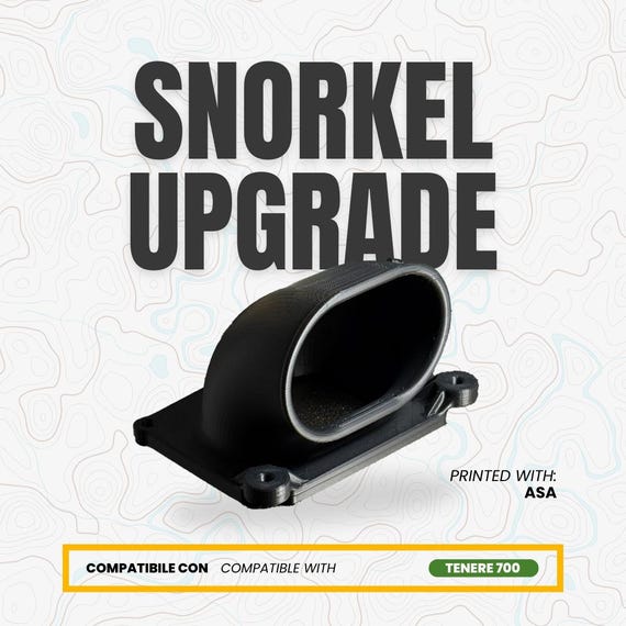 thumbnail image 2 of Yamaha Snorkel Air Intake Kit For Tenere T7 World Ride, Black, Made In Italy 2 of 6
